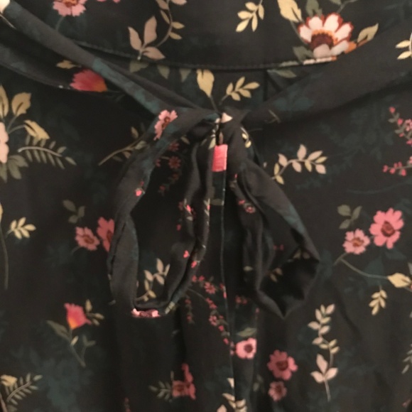 Dark green floral maxi skirt NWOT (Shopbop) M - Picture 5 of 9